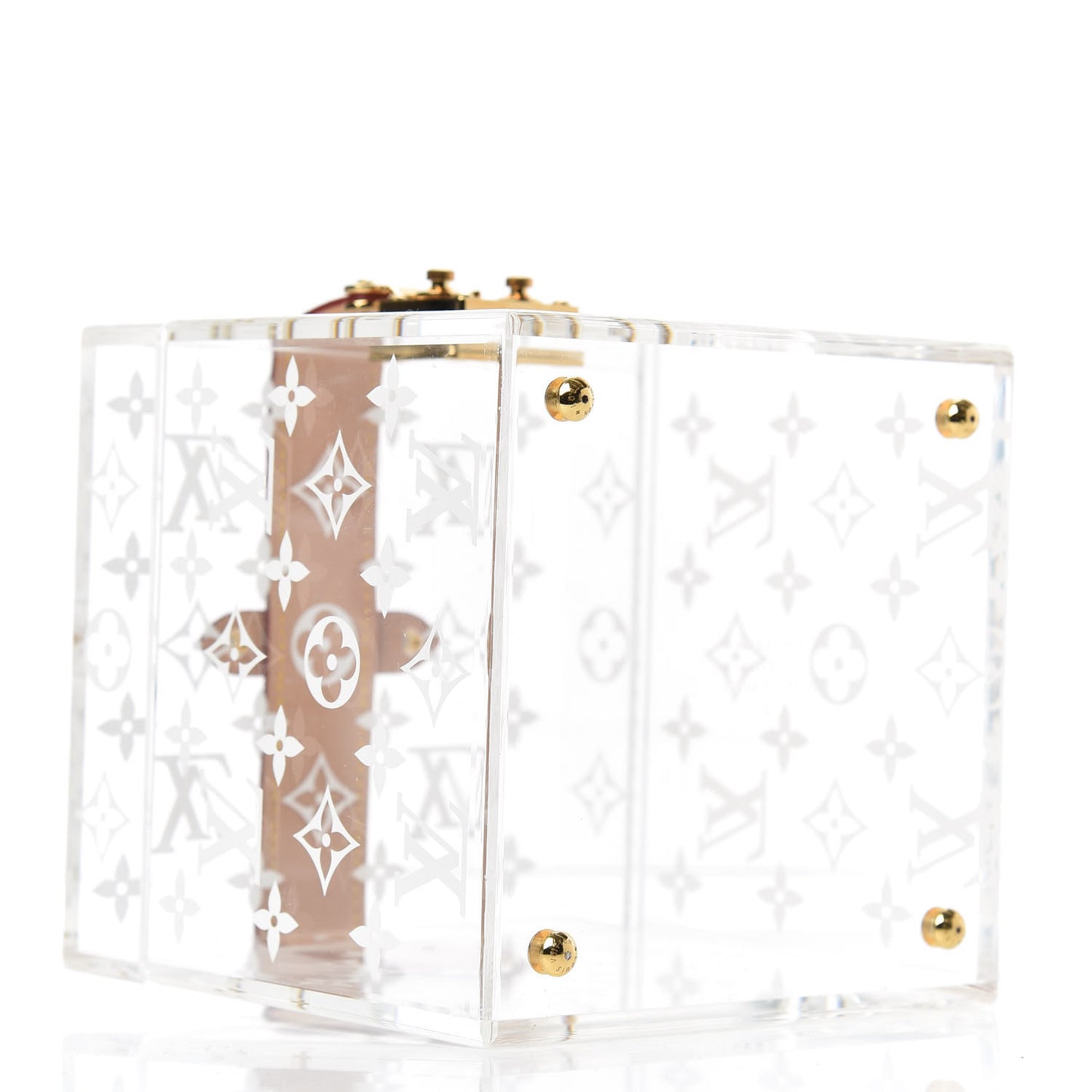 Transparent Plexiglass Cube Scott Box