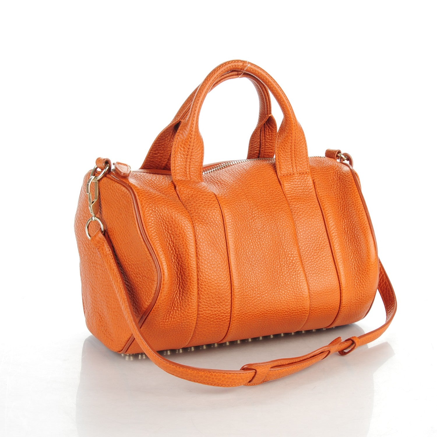 Alexander Wang Soft Lambskin Rocco Heritage Pale Gold Hardware 3 of 7