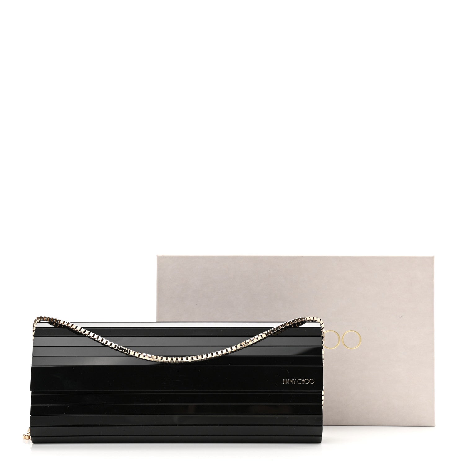 Jimmy Choo Acrylic Sweetie Clutch Black 10 of 10
