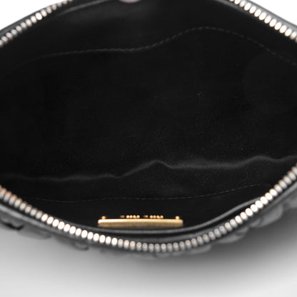 Miu Miu Nappa Matelasse Lux Wristlet Black 5 of 6