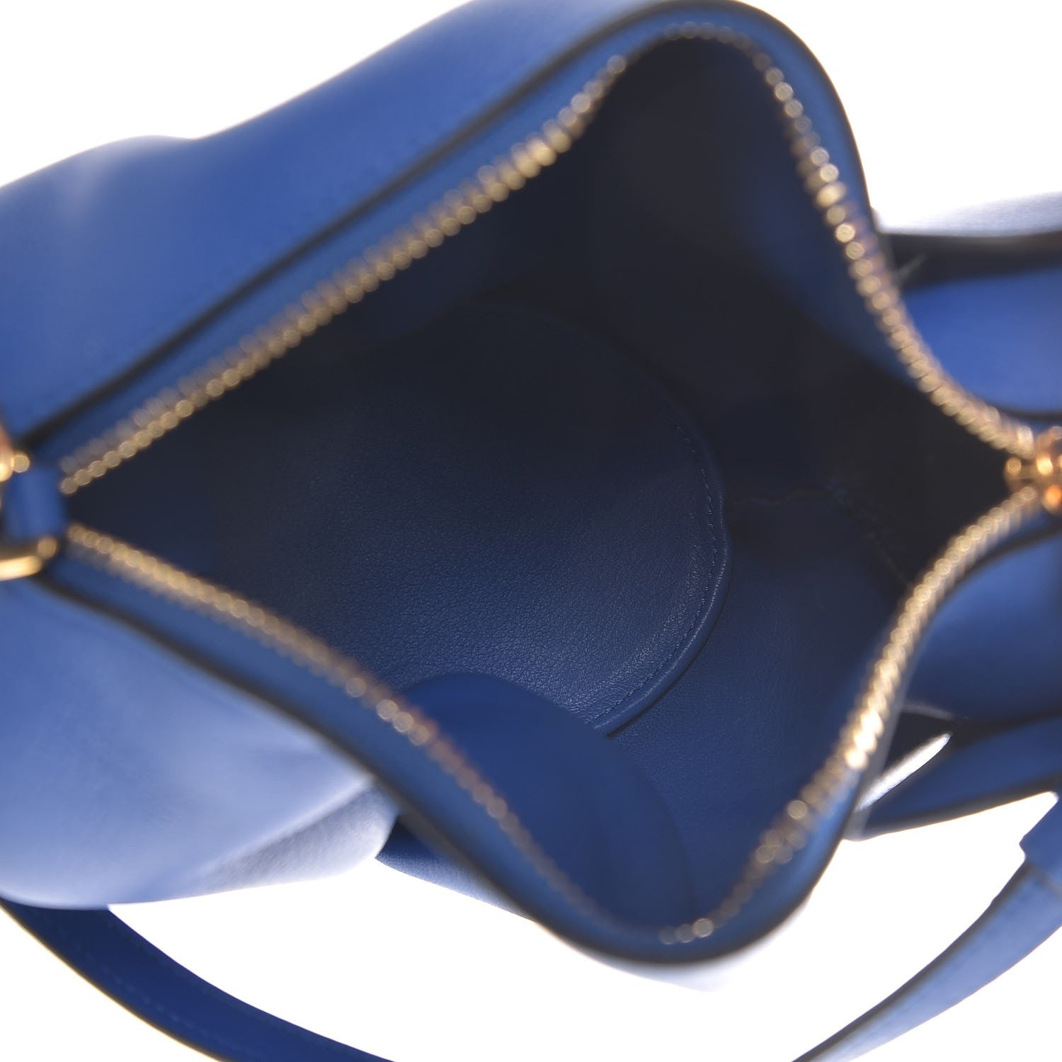 Loewe Calfskin Mini Elephant Crossbody Bag Electric Blue 7 of 8