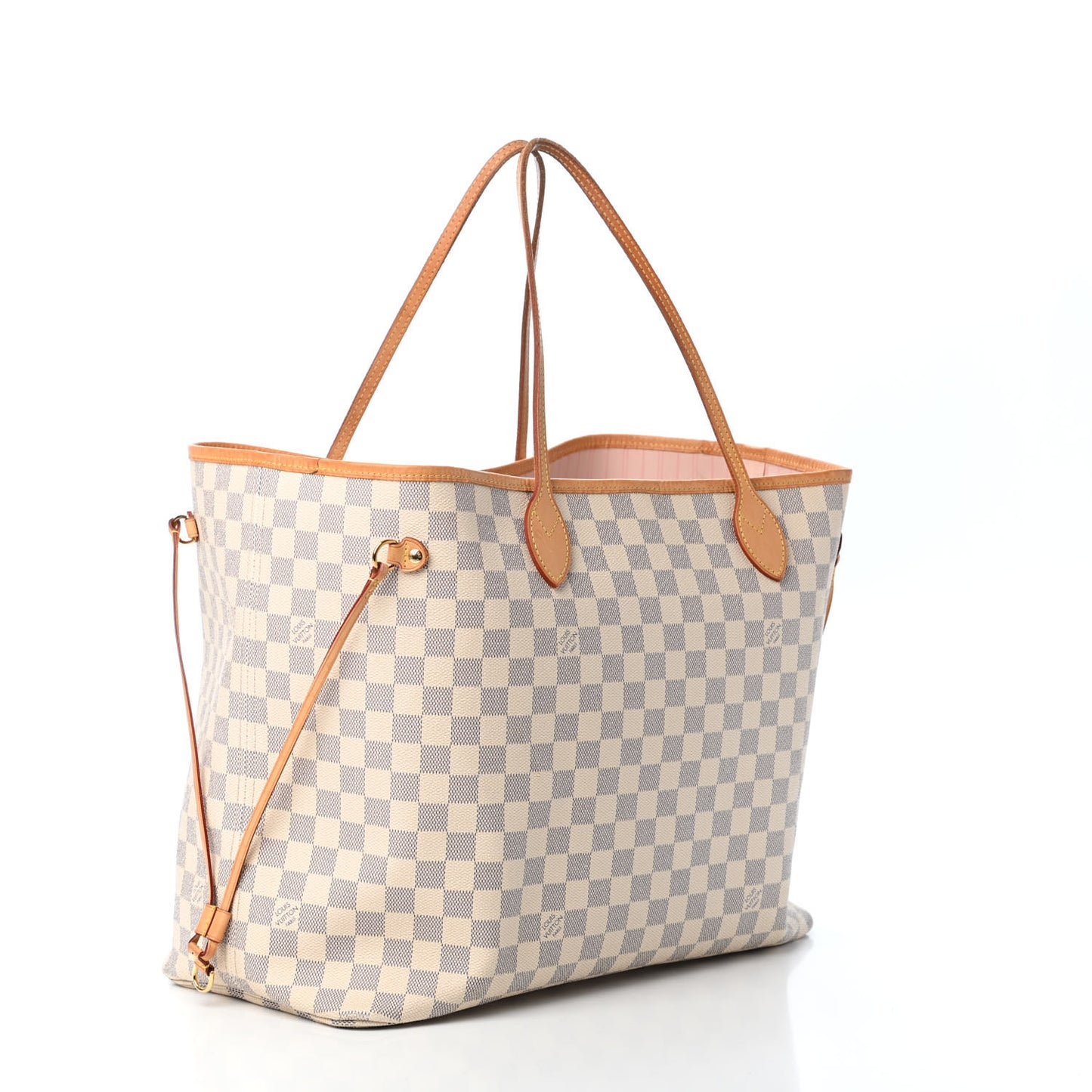 Damier Azur Neo Neverfull GM Rose Ballerine