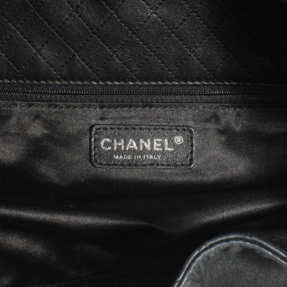 Chanel Lambskin Soft and Chain Large Hobo Black 6 of 7