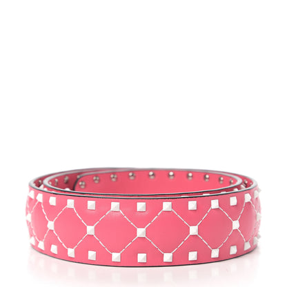 Valentino Garavani Lambskin Free Rockstud Spike Shoulder Strap Shadow Pink 2 of 2
