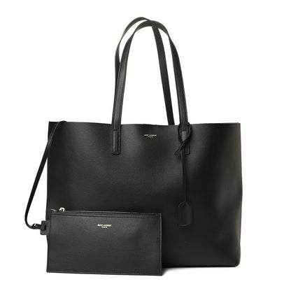 Saint Laurent Calfskin Large Shopping Tote Black 1 of 4