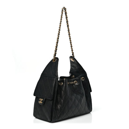 Chanel Caviar Quilted Small Chanel 25 Handbag Black 3 of 11