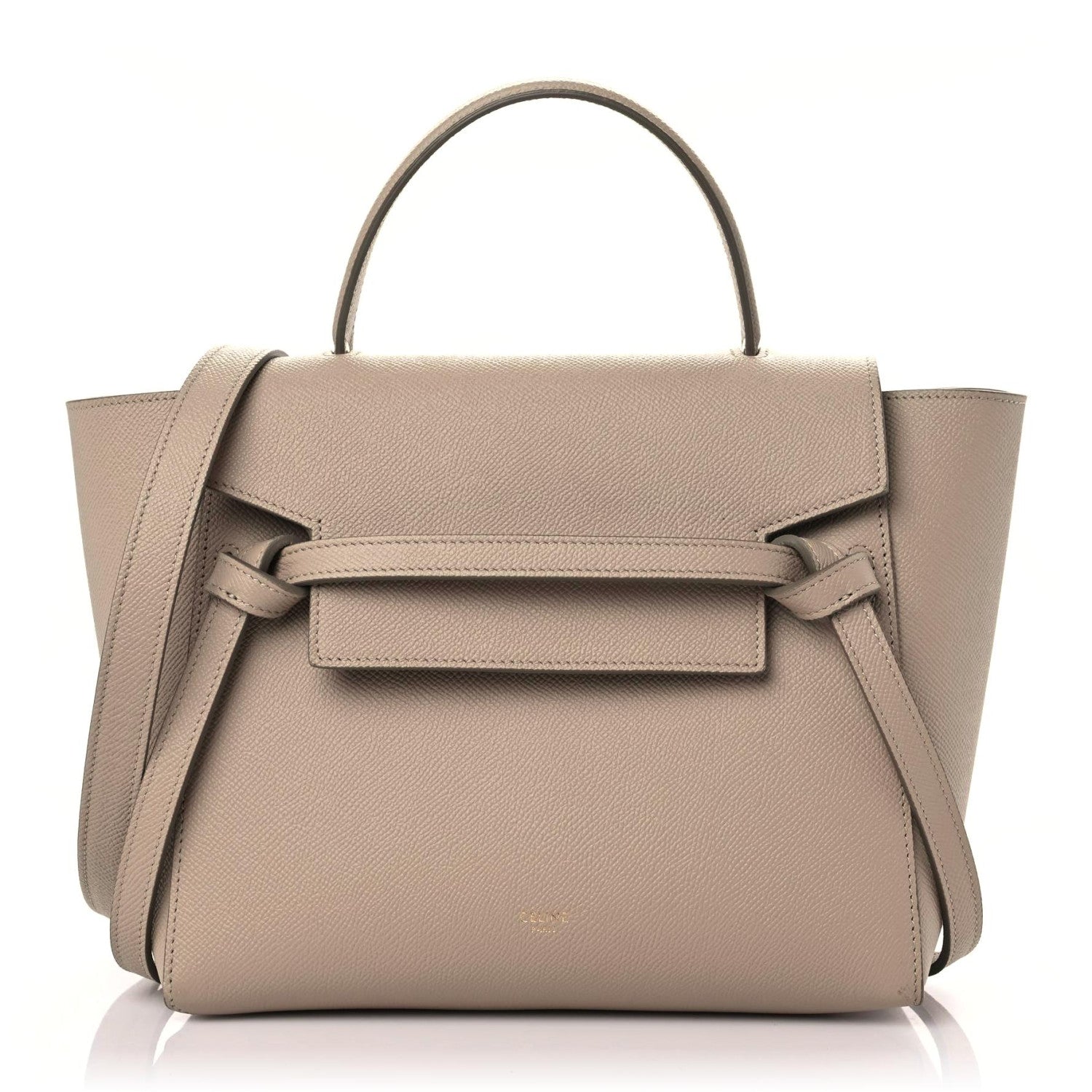 Celine Grained Calfskin Micro Belt Bag Light Taupe 1 of 11