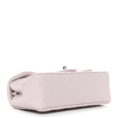 Chanel Lambskin Quilted Mini Rectangular Flap Light Purple 5 of 8