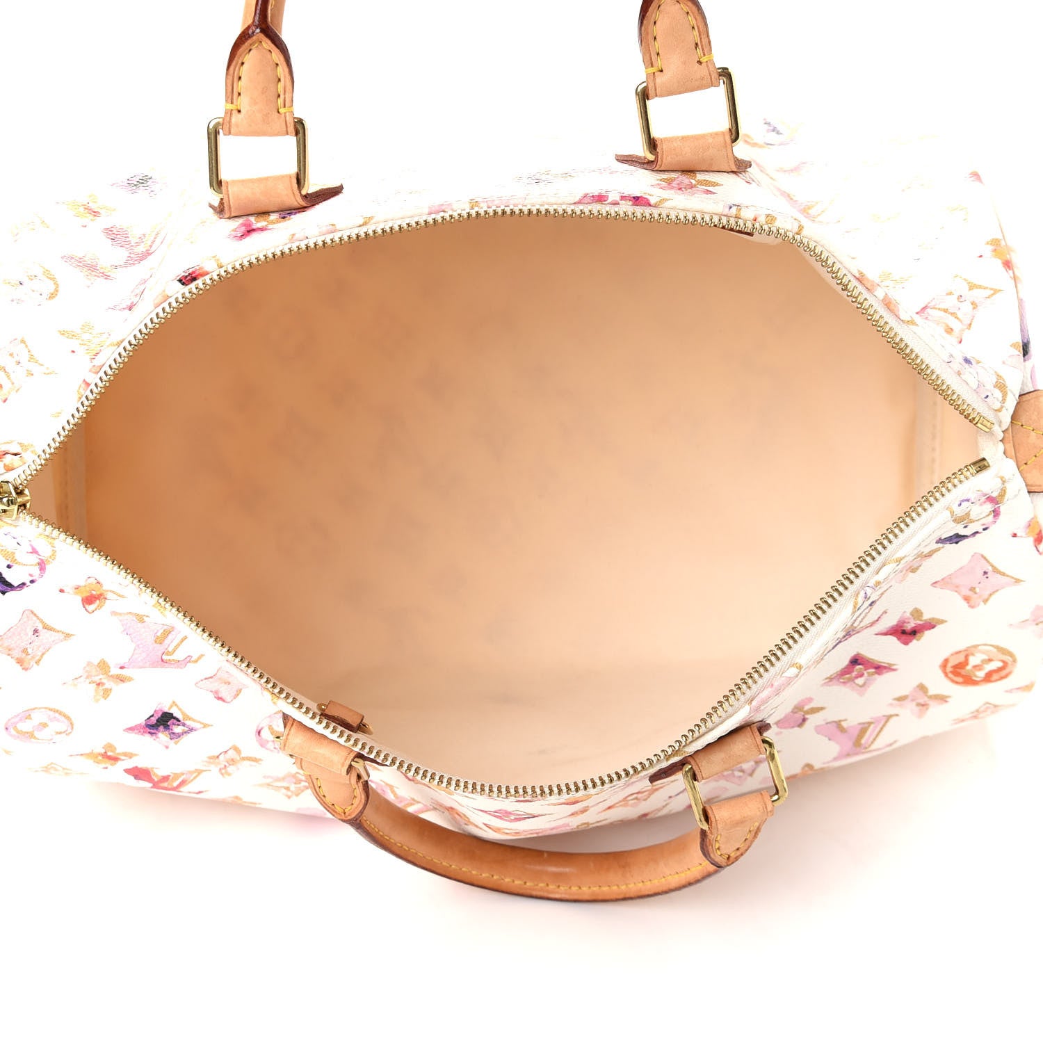 Louis Vuitton Watercolor Aquarelle Speedy 35 White 7 of 8
