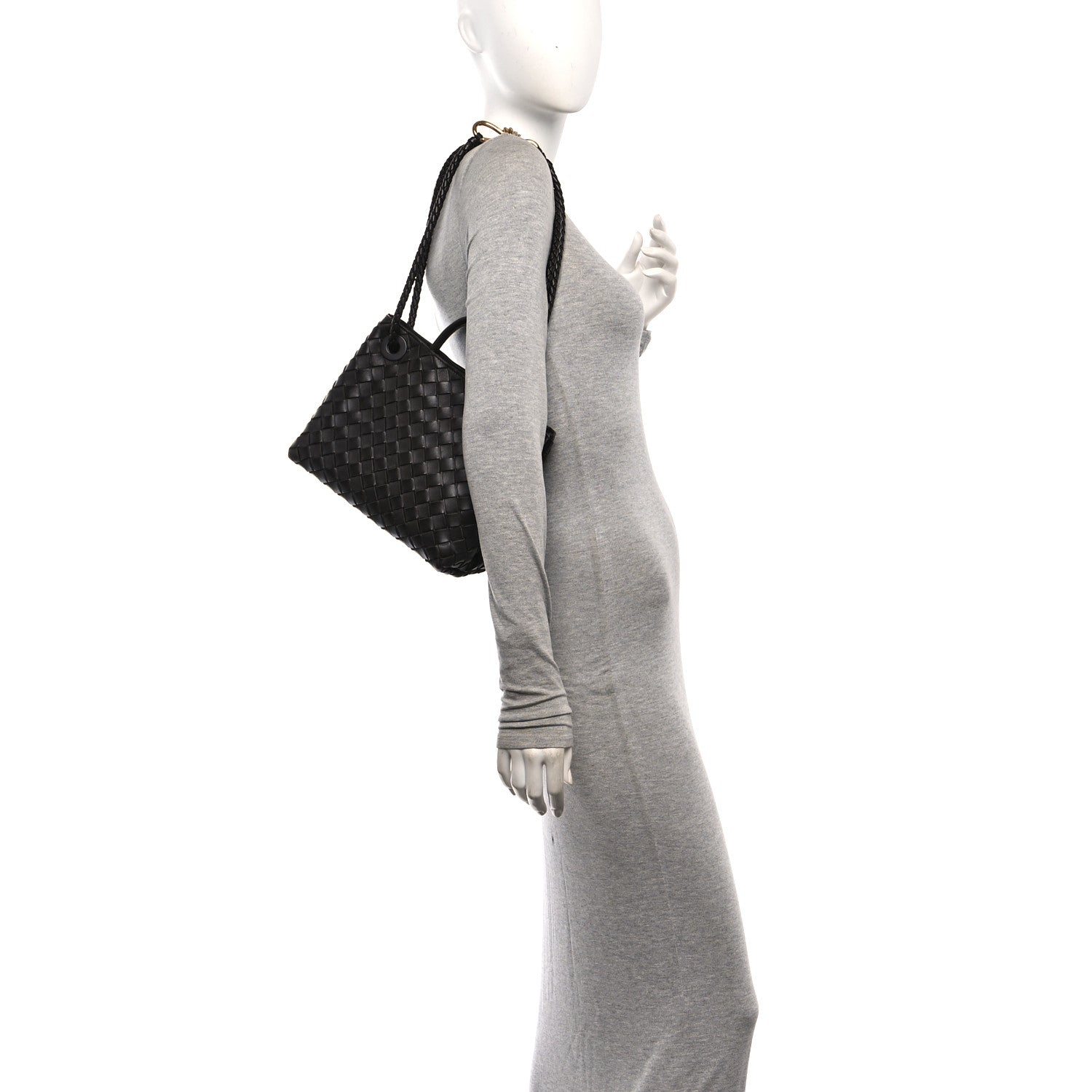 Bottega Veneta Nappa Intrecciato Small Andiamo Shoulder Bag Fondant 2 of 10