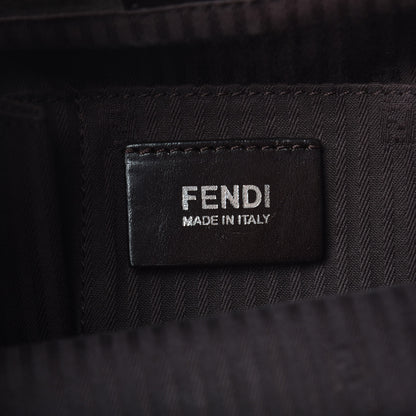 Fendi Vitello Elite Regular 2Jours Tote Caffe Noir 13 of 14