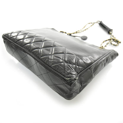 Chanel Lambskin Shoulder Bag Black GHW 5 of 11