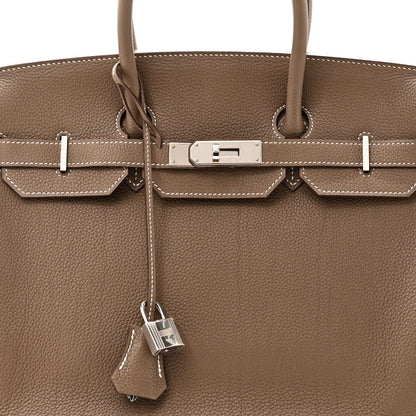 Hermes Togo Birkin 35 Etoupe 8 of 10