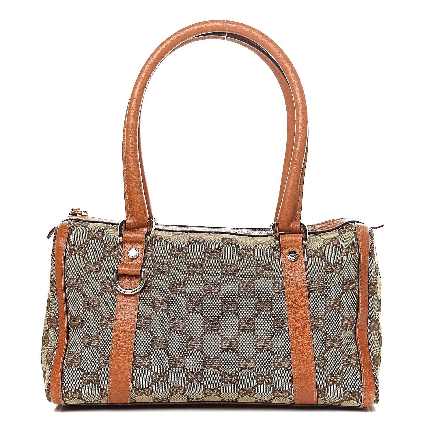 Gucci Monogram Small Abbey Boston Orange 1 of 17
