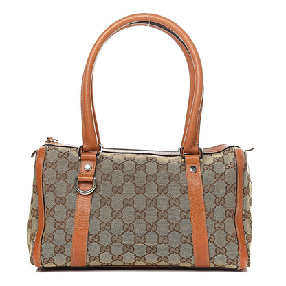 Gucci Monogram Small Abbey Boston Orange 1 of 17