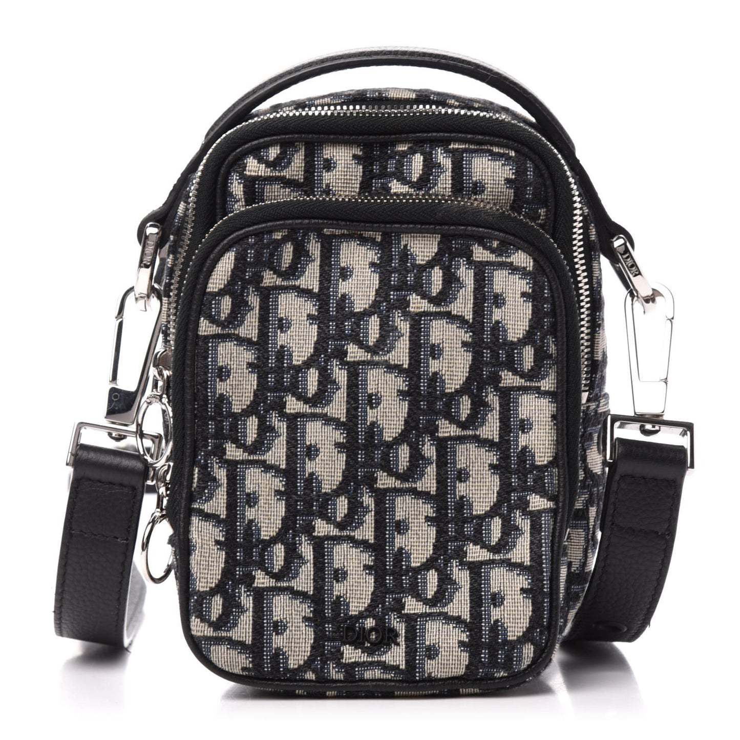 Oblique Crossbody Bag Blue