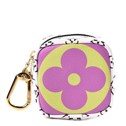 Louis Vuitton Monogram Giant Cube Coin Purse Pink 1 of 7
