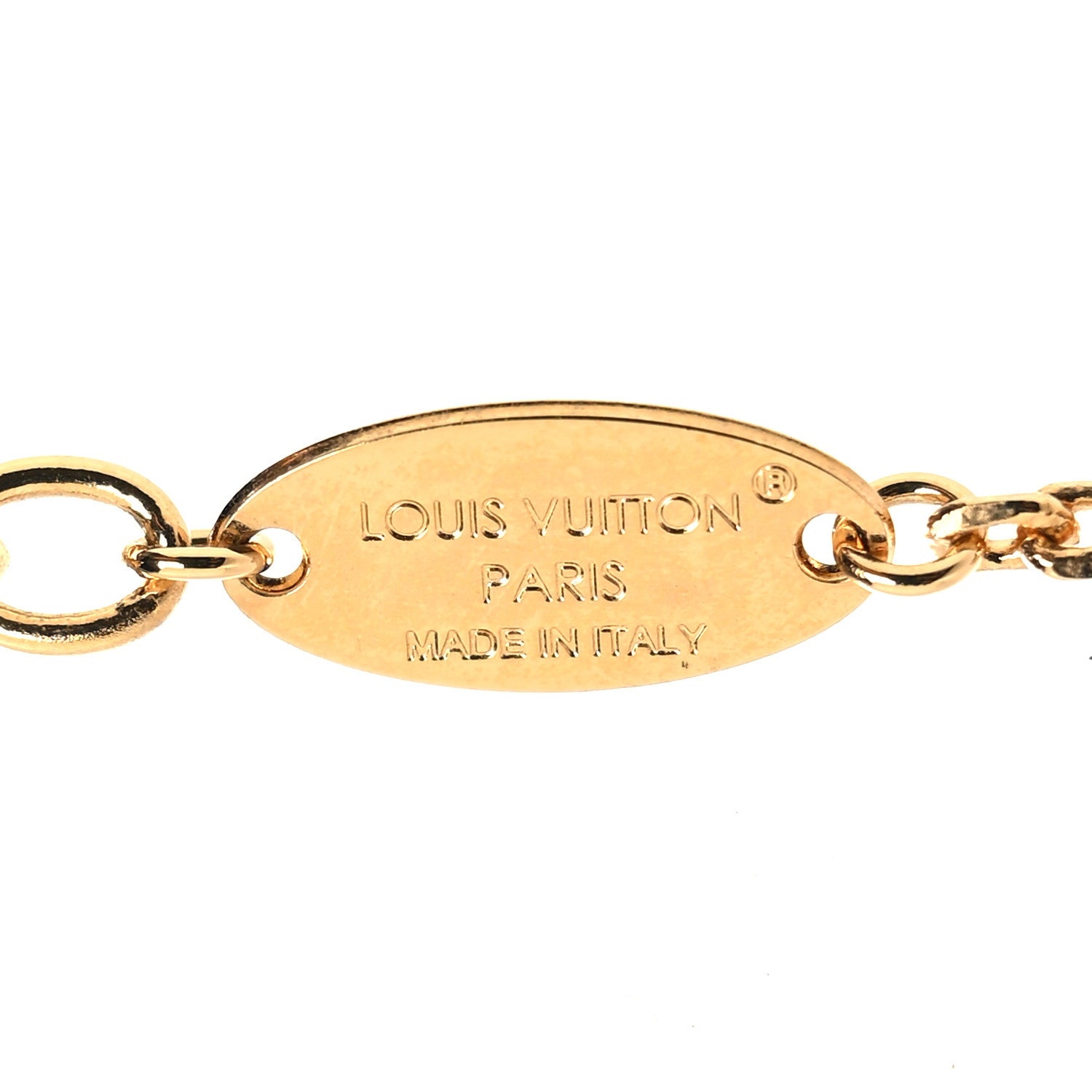 Louis Vuitton Metal Blooming Supple Necklace Gold 5 of 7