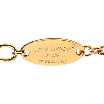 Louis Vuitton Metal Blooming Supple Necklace Gold 5 of 7