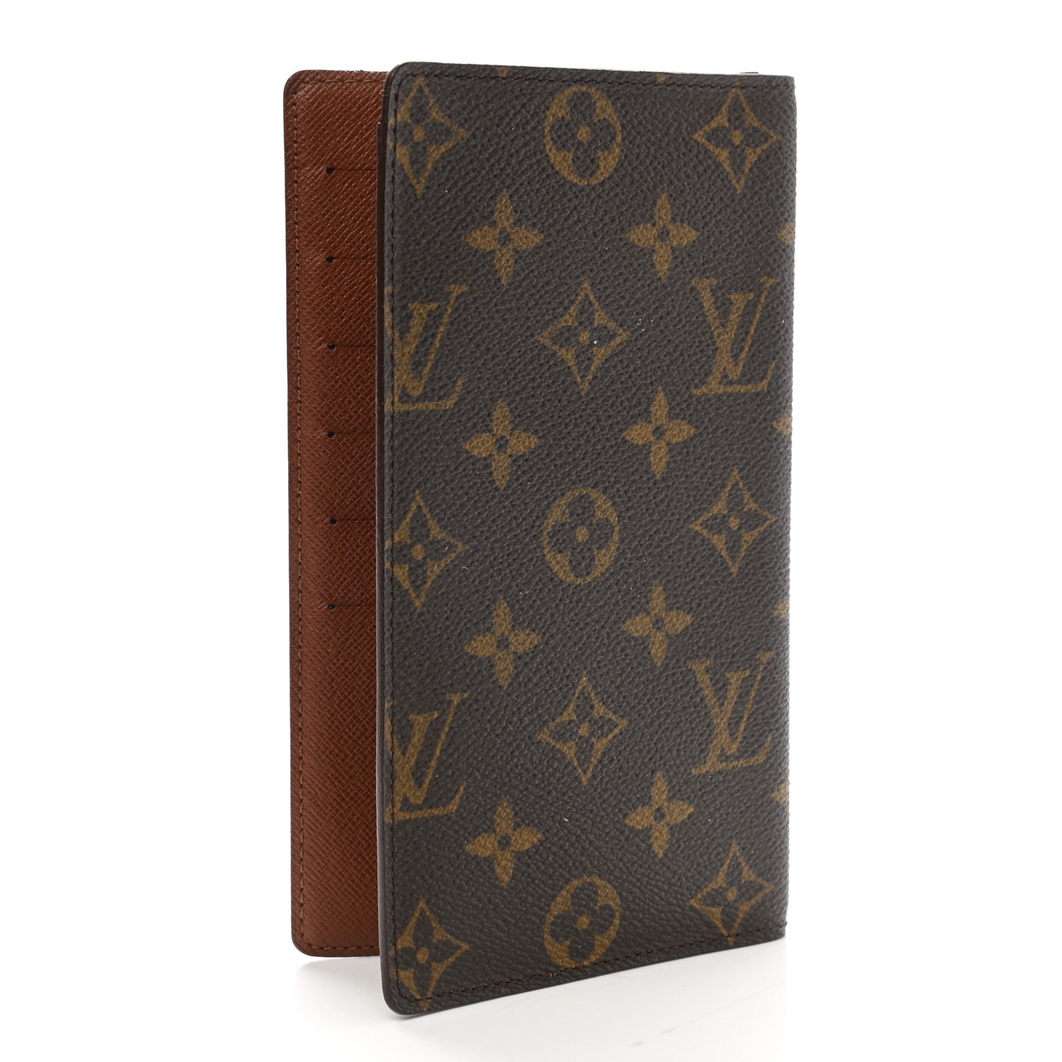 Louis Vuitton Monogram Porte Valeurs Checkbook Wallet 3 of 7