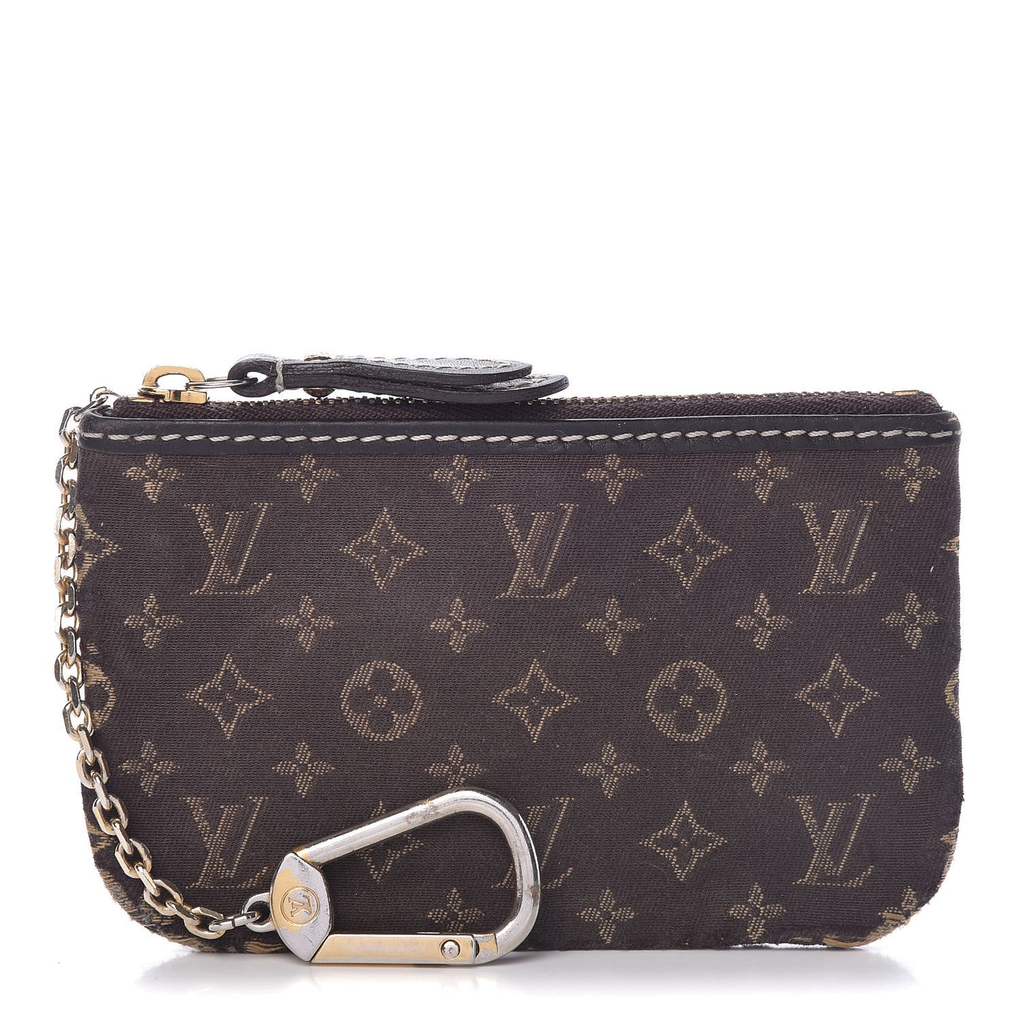 Idylle Key Pouch Fusain