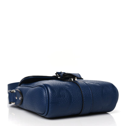 Gucci Piuma Calfskin Jumbo GG Embossed Small Messenger Bag Royale 4 of 11