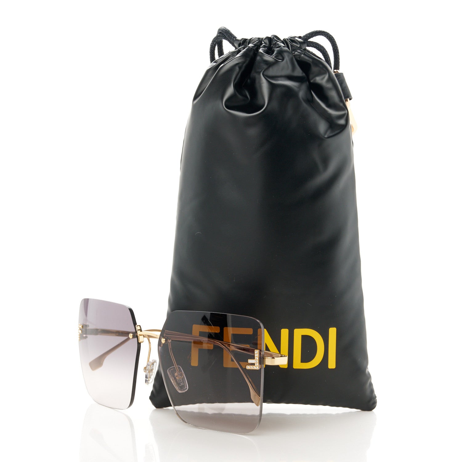 Fendi Metal Sunglasses FE4082US Endura Gold 8 of 8