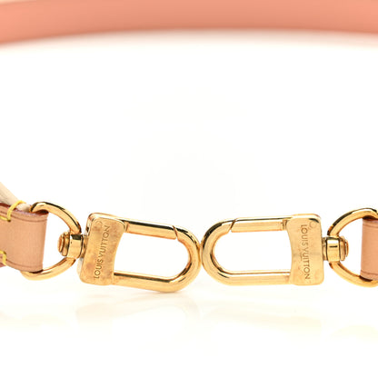 Louis Vuitton Calfskin Cluny BB Shoulder Strap Creme Vieux Rose 3 of 6