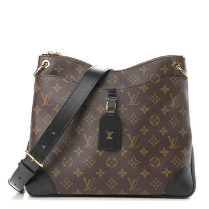 Louis Vuitton Monogram Odeon MM Black 1 of 14