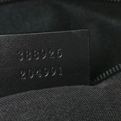 Gucci GG Supreme Monogram Web Flat Messenger Bag Navy 7 of 9