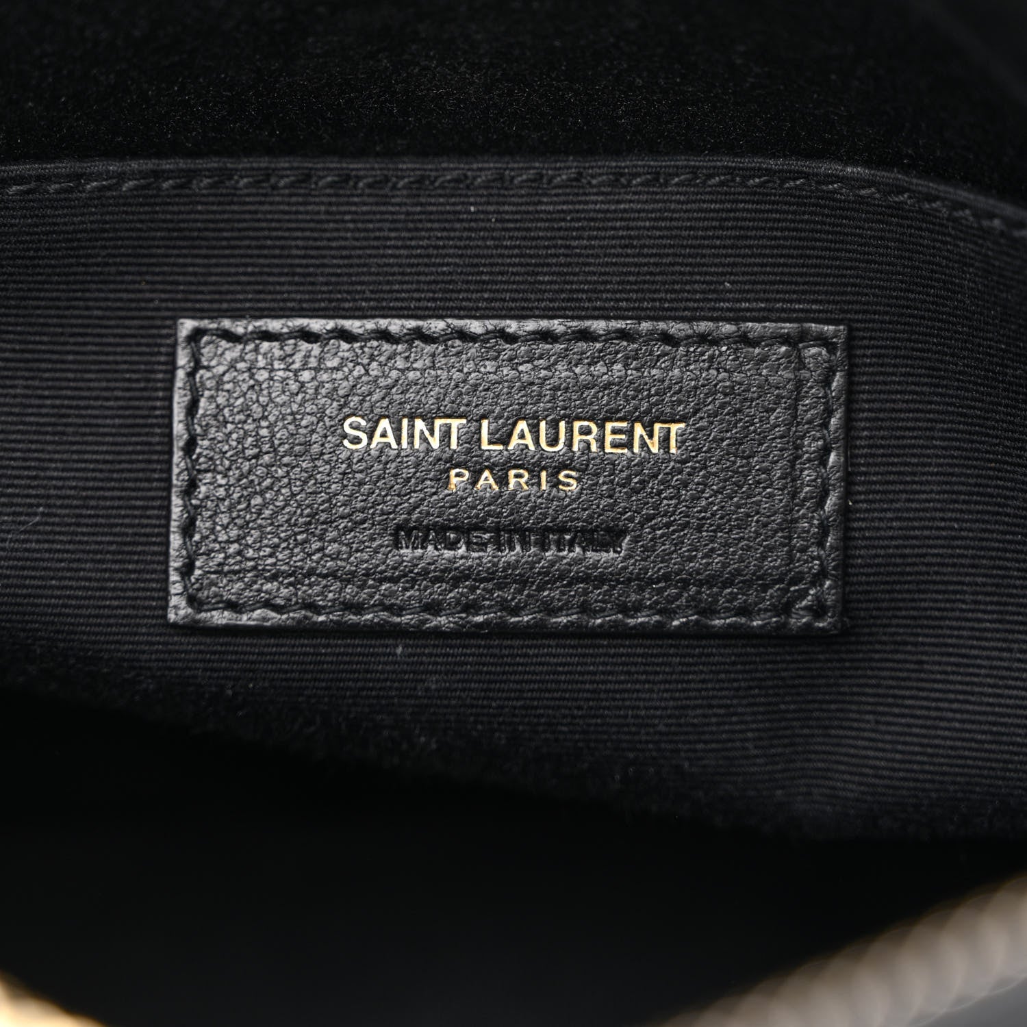Saint Laurent Raffia Calfskin Leopard Print Monogram Lou Camera Bag Natural Beige Black 6 of 11