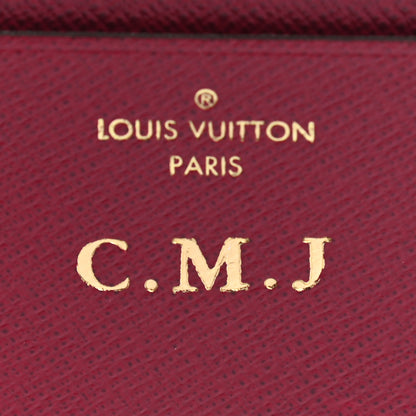 Louis Vuitton Monogram Jeanne Wallet Fuchsia 9 of 10