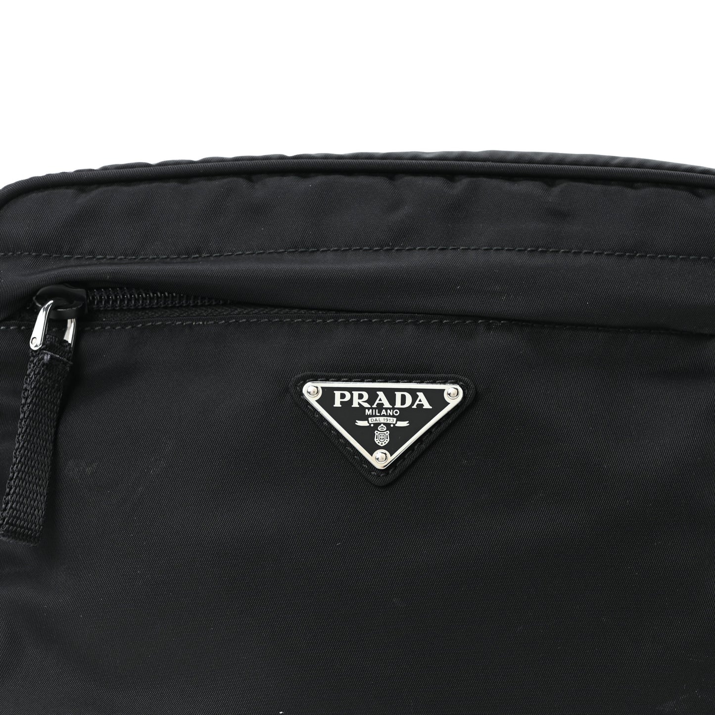 Tessuto Nylon Montagna Belt Bag Black