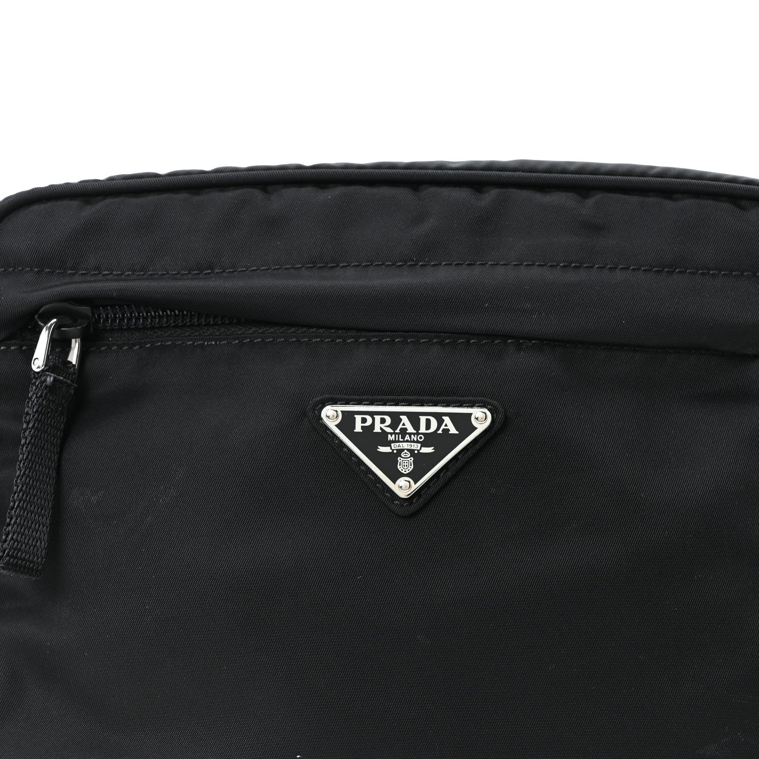 Prada Tessuto Nylon Montagna Belt Bag Black 8 of 10