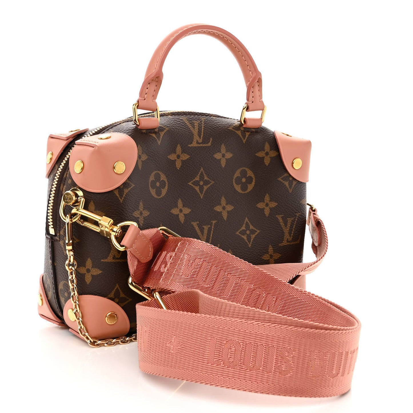 Monogram Petite Malle Souple Peach