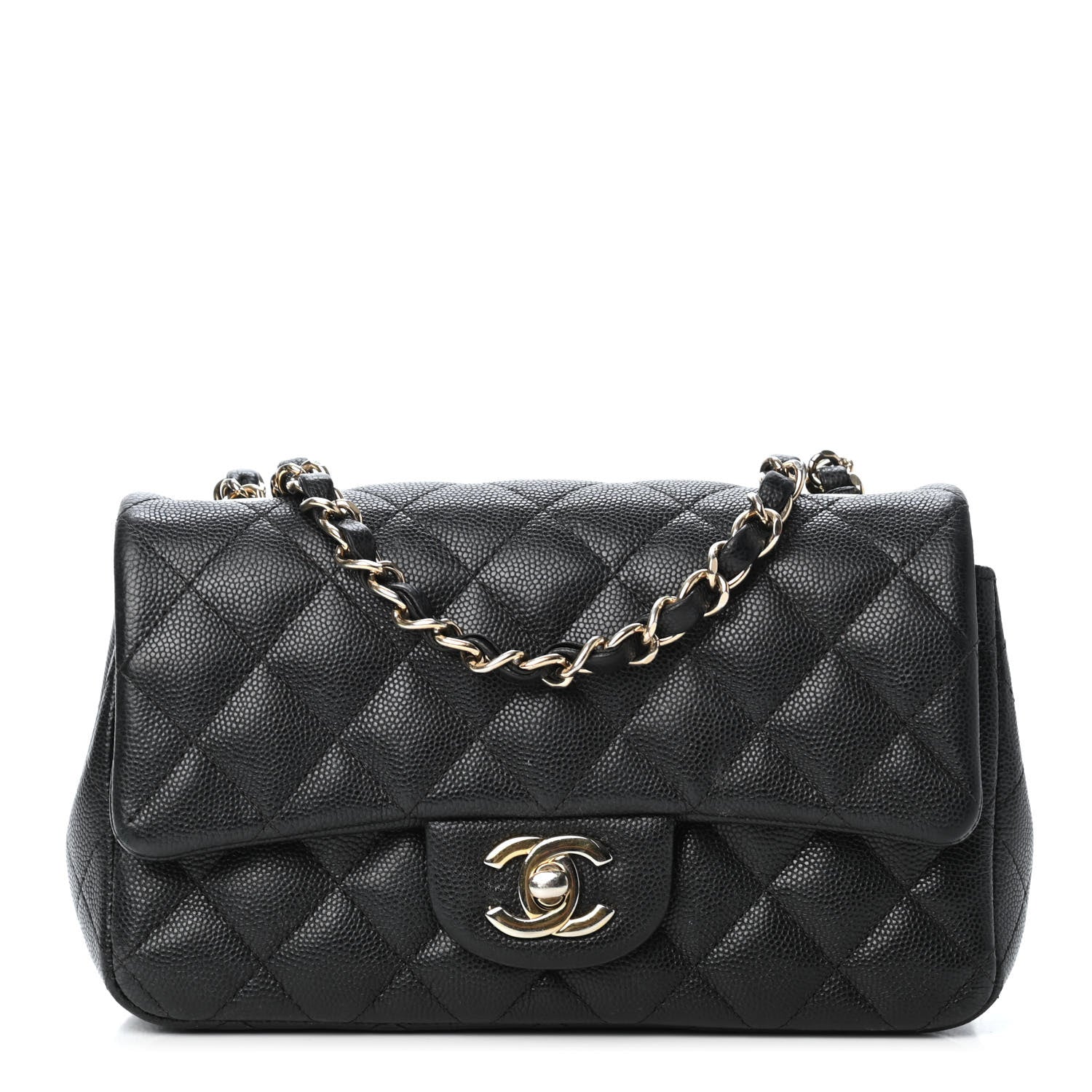 Chanel Caviar Quilted Mini Rectangular Flap Black 1 of 5
