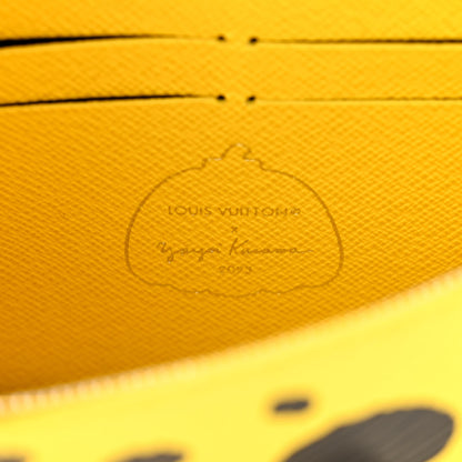 Louis Vuitton LV x YK Epi Infinity Dots Twist Belt Chain Wallet Yellow Black 6 of 12