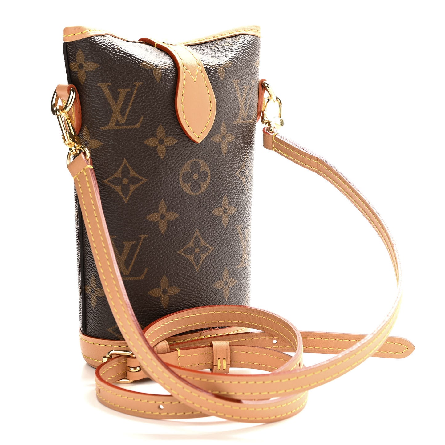 Monogram Fold Me Pouch