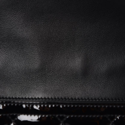 Chanel Patent Quilted Small Coco Shine Flap Black 8 of 11