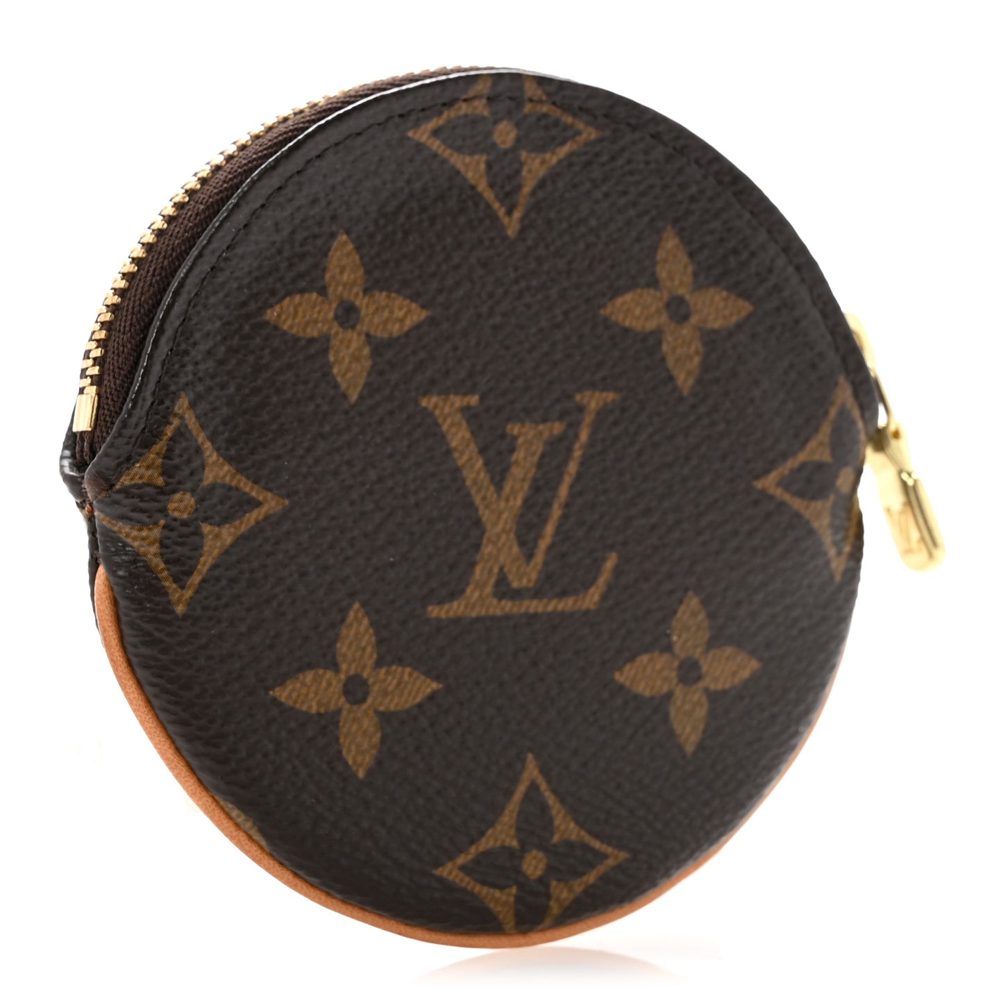 Monogram Round Coin Purse