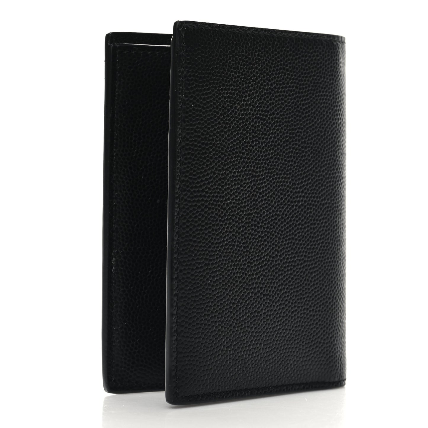 Grain De Poudre Monogram Bi-Fold Wallet Black