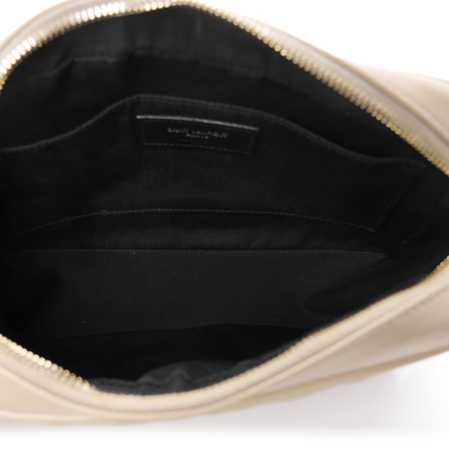 Calfskin Matelasse Monogram Lou Camera Bag Dark Beige
