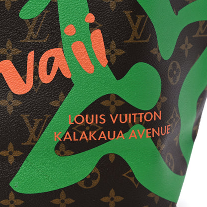 Louis Vuitton Monogram Tahitienne Hawaii Neverfull MM 13 of 15
