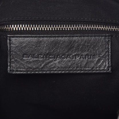 Balenciaga Chevre Giant 21 Silver Hardware Besace Hobo Black 6 of 10