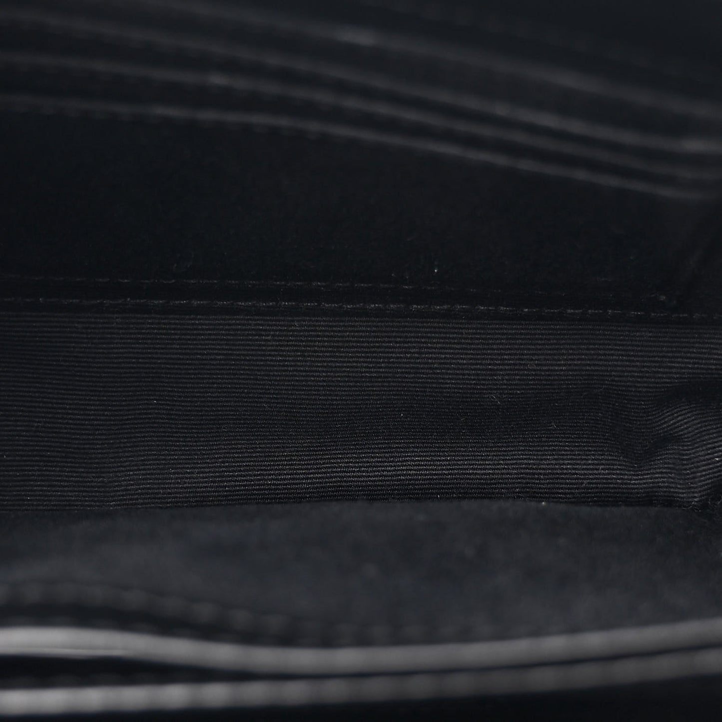 Calfskin Y Quilted Monogram Toy Loulou Crossbody Bag Black