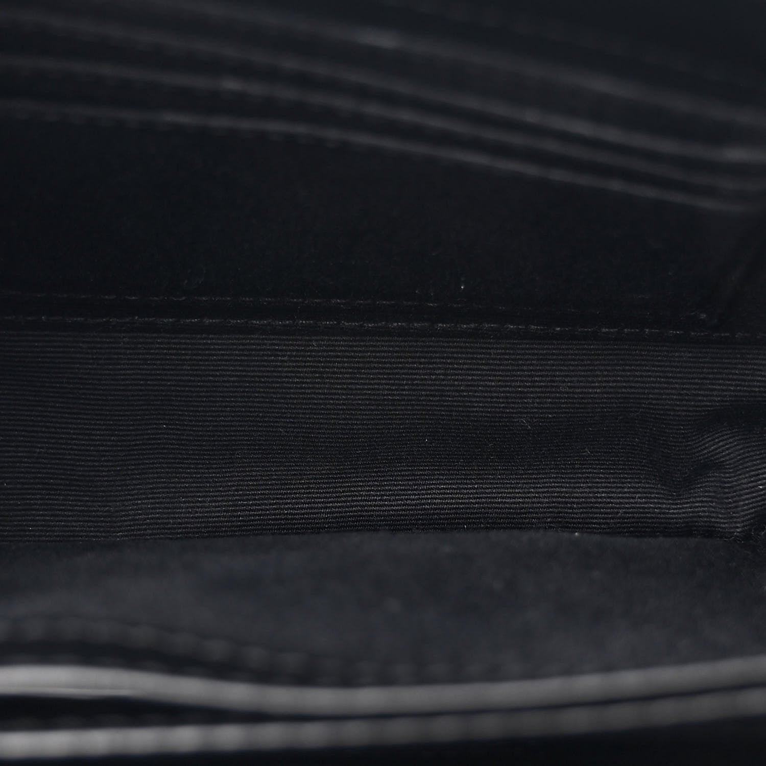 Saint Laurent Calfskin Y Quilted Monogram Toy Loulou Crossbody Bag Black 5 of 11
