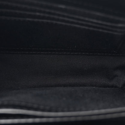 Saint Laurent Calfskin Y Quilted Monogram Toy Loulou Crossbody Bag Black 5 of 11