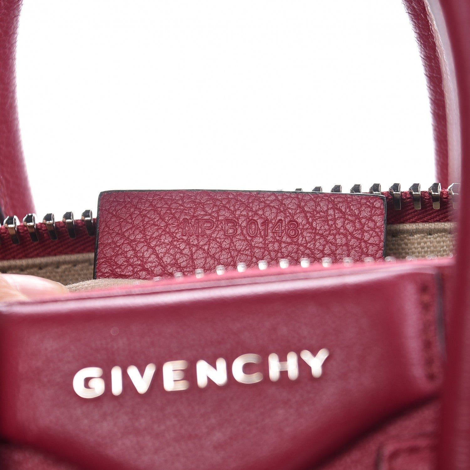 Givenchy Sugar Goatskin Mini Antigona Fig Pink 7 of 13