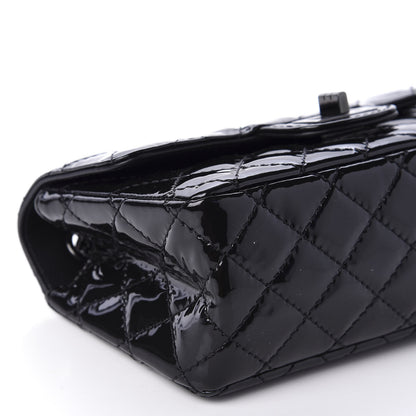 Chanel Patent Calfskin Quilted 2.55 Reissue Mini Flap Black 6 of 11