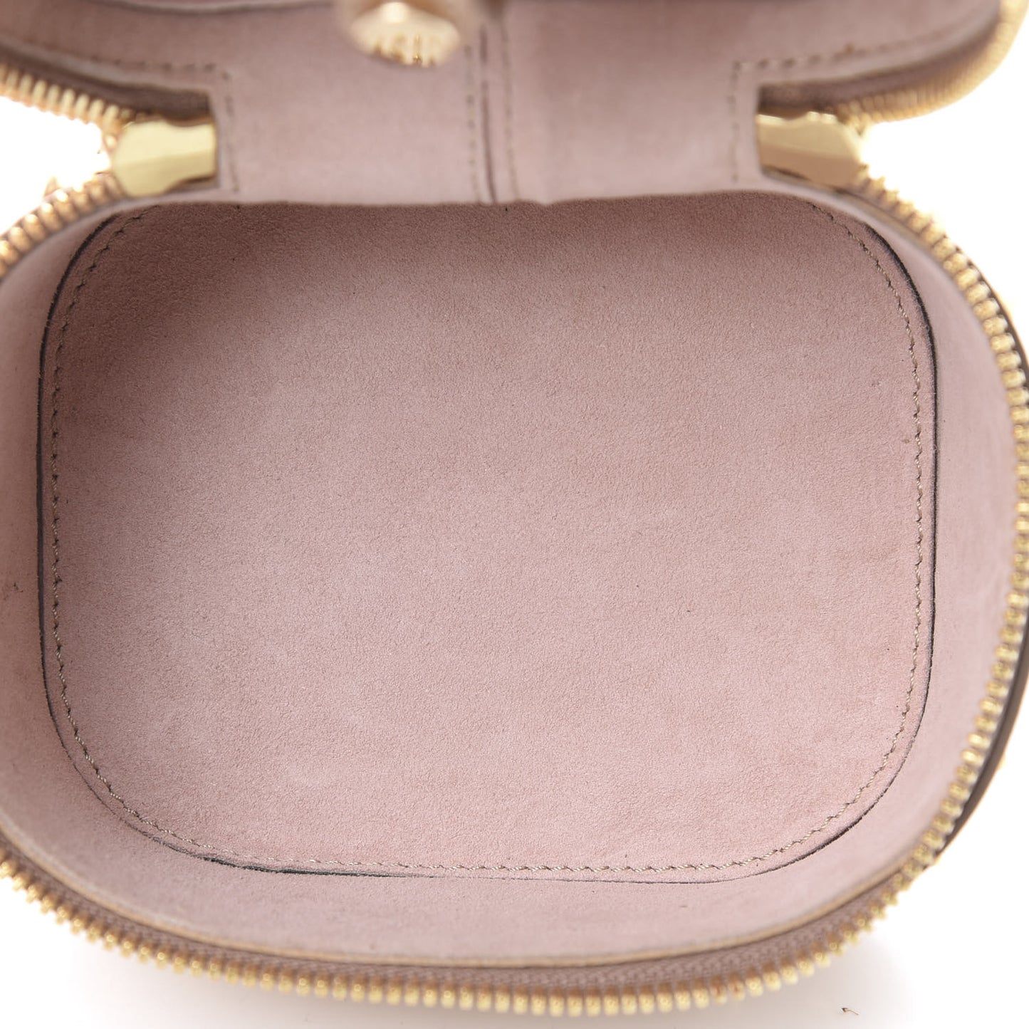 Patent London Studded Cosmetic Case Oyster Pink